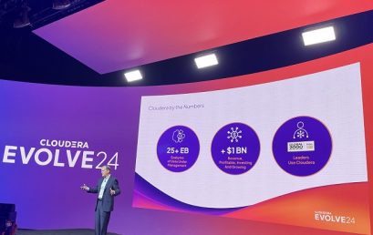 The AI News Blog met with Cloudera CEO Charles Sansbury at EVOLVE24 in New York